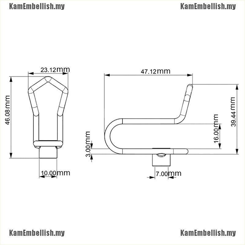 Móc Treo Đồ Đa Năng Bằng Thép Không Gỉ Cho Xe Máy