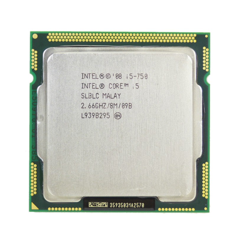 I5 750,  Bộ xử lý Intel® Core™ i5-750 8M bộ nhớ đệm, 2,66 GHz