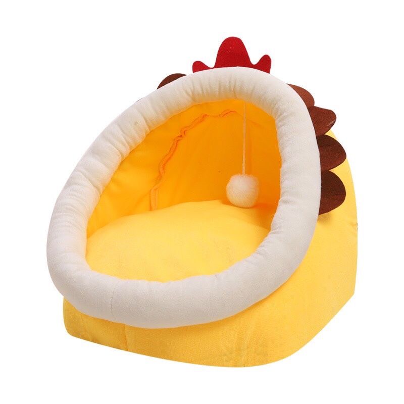 nhà lồng cho chó mèo kiểu gà vàng size 8kg