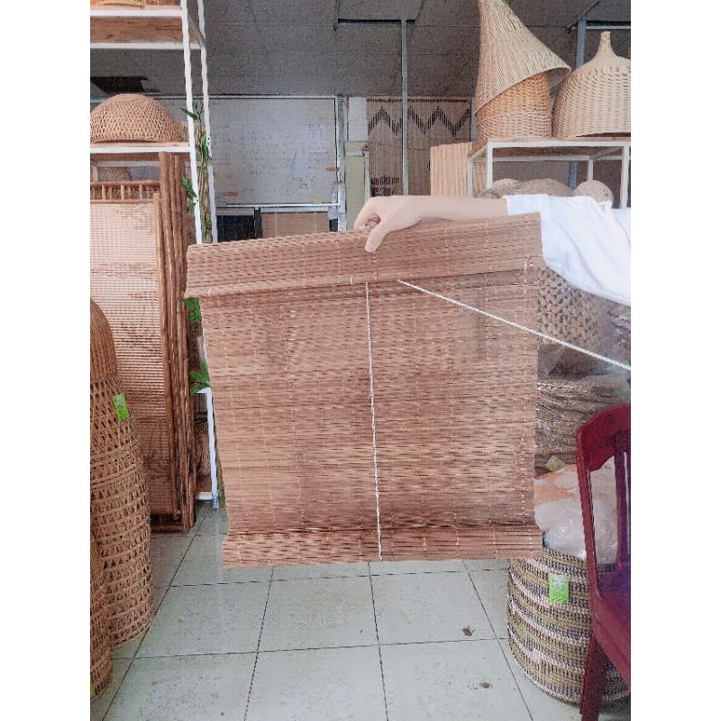 Mành tre khóm thờ mành trúc hấp cacbon
