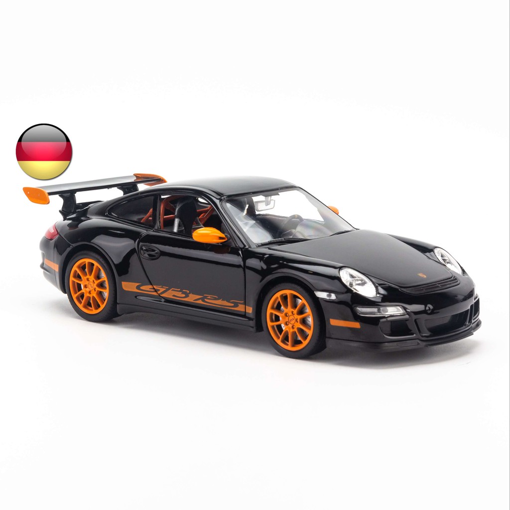 Mô hình xe Porsche 911 GT3 RS-997 2013 Black 1:24 Welly- 22495W