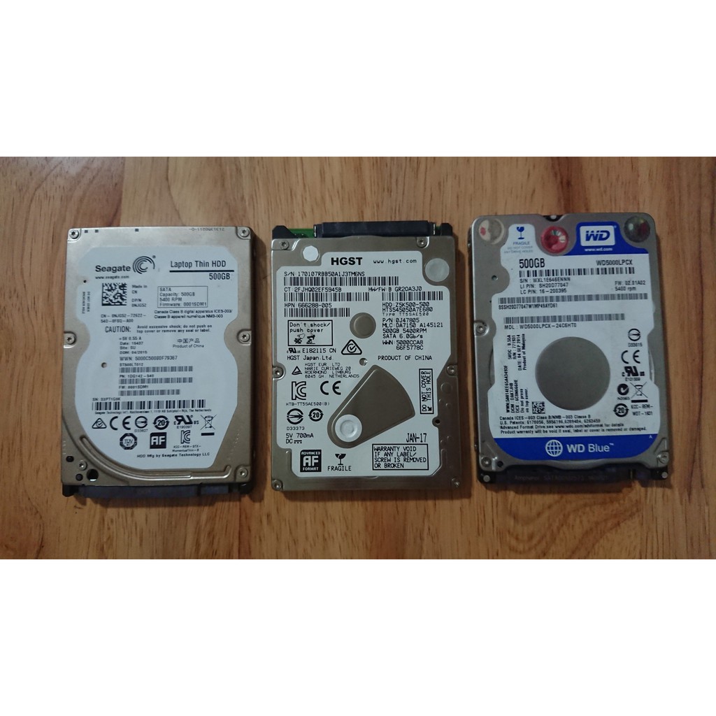 Ổ cứng HDD 500GB dùng cho laptop và máy tính để bàn (hàng tháo máy) | BigBuy360 - bigbuy360.vn