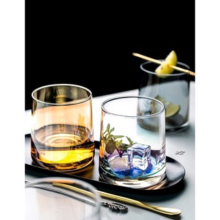 Ly/ cốc thủy tinh chịu nhiệt Borosilicate nhiều màu-HL