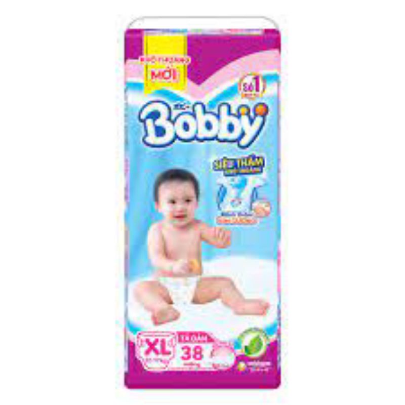 Tã Quần Bobby M42, Xl34 XXL30 [Date 2024]