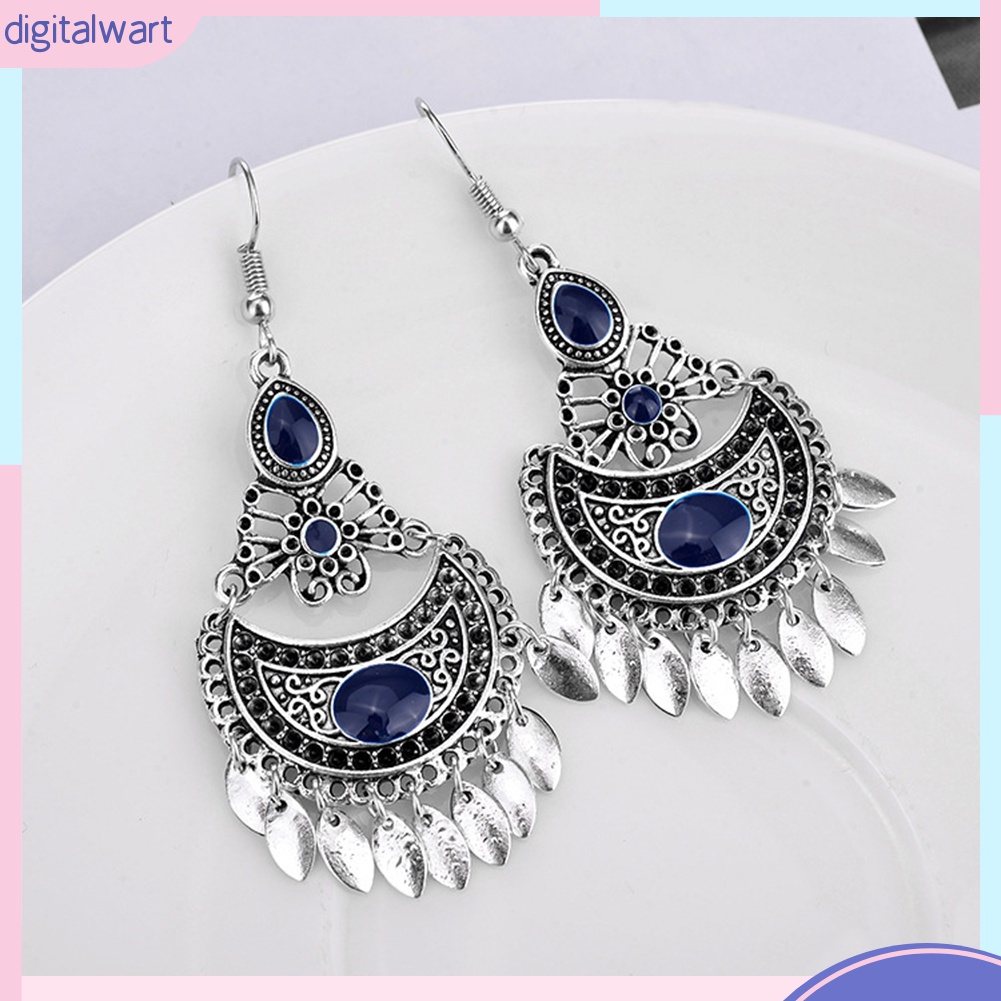 Bông Tai Thiết Kế Rỗng Phong Cách Bohemia Thời Trang Cho Nữ