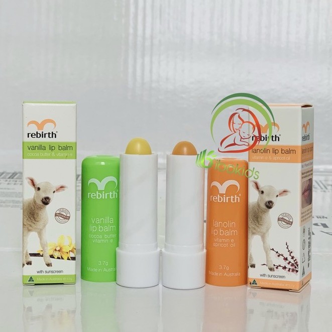 Son dưỡng môi nhau thai cừu Rebirth