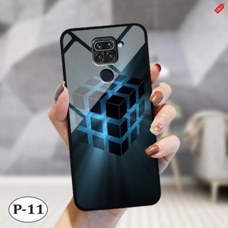 <New> Ốp lưng kính Xiaomi Redmi Note 9- hình 3D