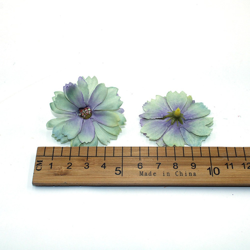 Bộ 50 đầu bông hoa cúc giả 4.5cm dùng cho trang trí