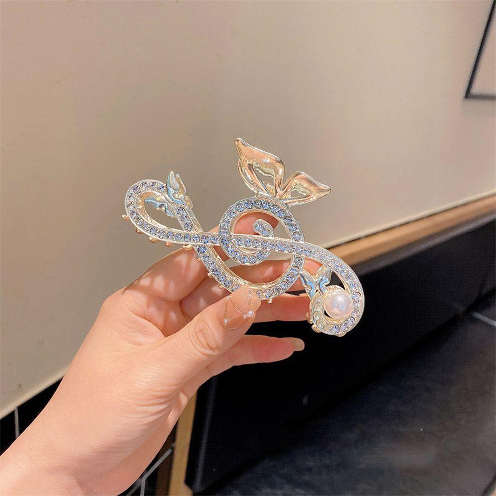 Kẹp Tóc Móng Vuốt Thời Trang Ngọt Ngào Cho Nữ|Giấy Ghi Chú Hình Nốt Nhạc Xinh Xắn