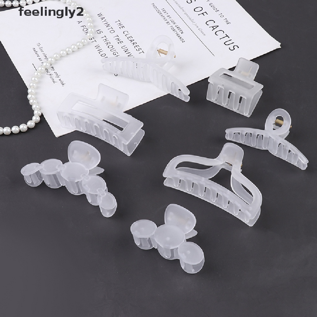 Kẹp Tóc Càng Cua Rỗng Chống Trượt Cho Nữ