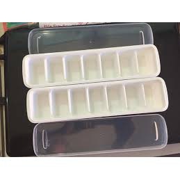 Khay trữ đông thực phẩm ĂN DẶM cho bé có NẮP ĐẬY/ Khay đá có nắp đậy kèm VIDEO free ship từ 150k