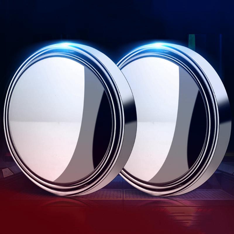 Set 2 Gương Chiếu Hậu Góc Rộng Xoay 360 Độ Cho Xe Hơi