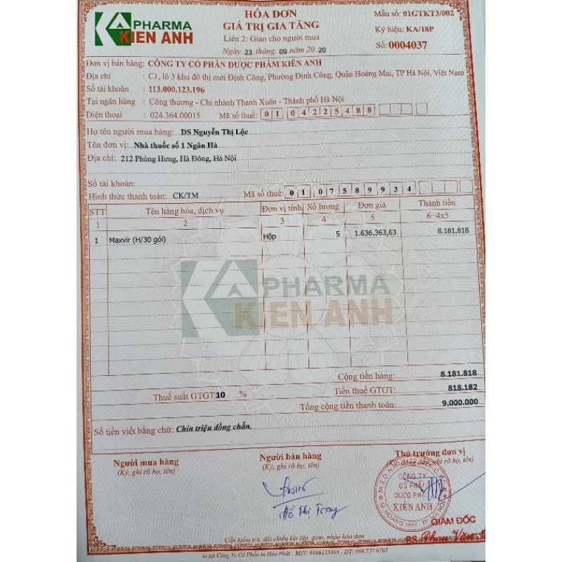 MAXVIR- Tăng thụ thai, tinh trùng yếu sẽ tăng chất lượng và số lượng, hỗ trợ vô sinh hiếm muộn