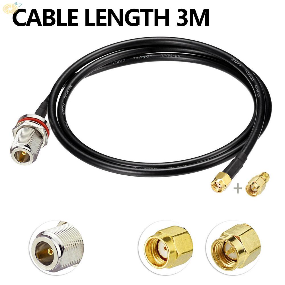 【VARSTR】RG58 Cable 50 Ω For RAK Bobcat Syncrob.It Helium Antenna Cable SMA Adapter