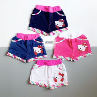 Quần short thun bé gái Kitty