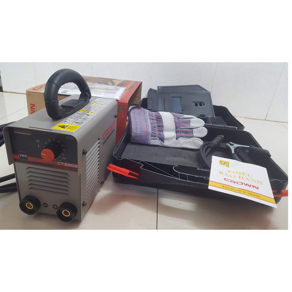 Máy hàn inverter cầm tay Crown CT33102 chính hãng