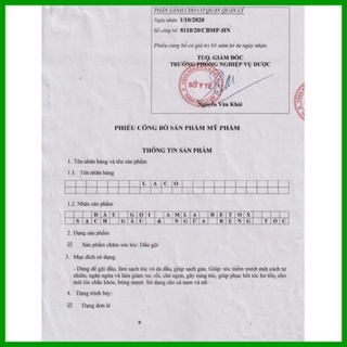 Dầu Gội Phủ Bạc LaCo