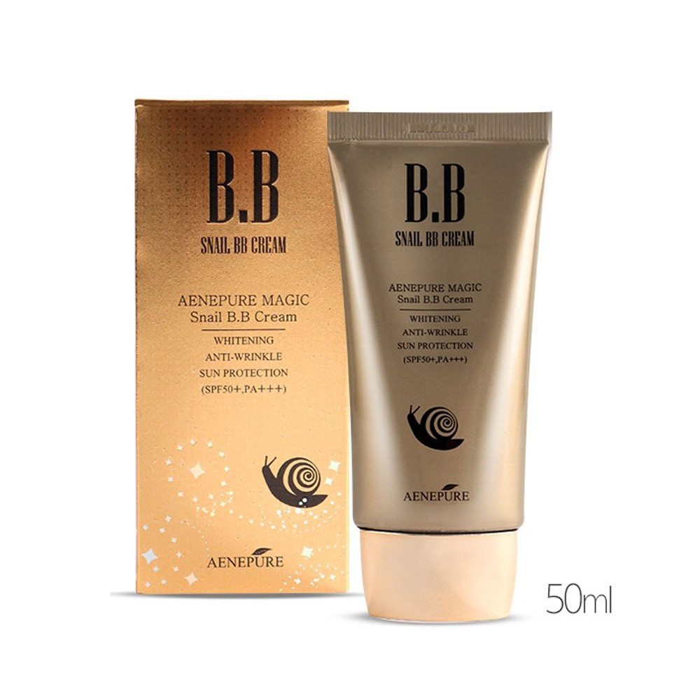 [Cực Hot] Kem Nền Che Khuyết Điểm Ốc Sên Aenepure Magic Snail BB Cream dưỡng ẩm, chống lão hóa, tăng tông màu da | BigBuy360 - bigbuy360.vn