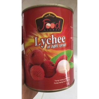 Vải thiều ngâm lon 565g - date 2022