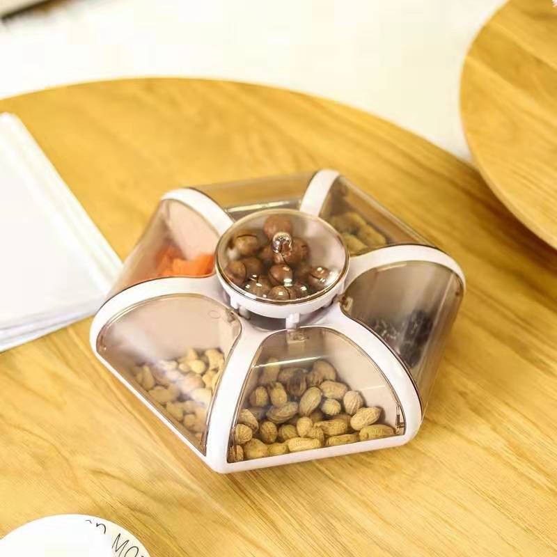 Khay đựng mứt tết xịn hình cánh hoa 2021