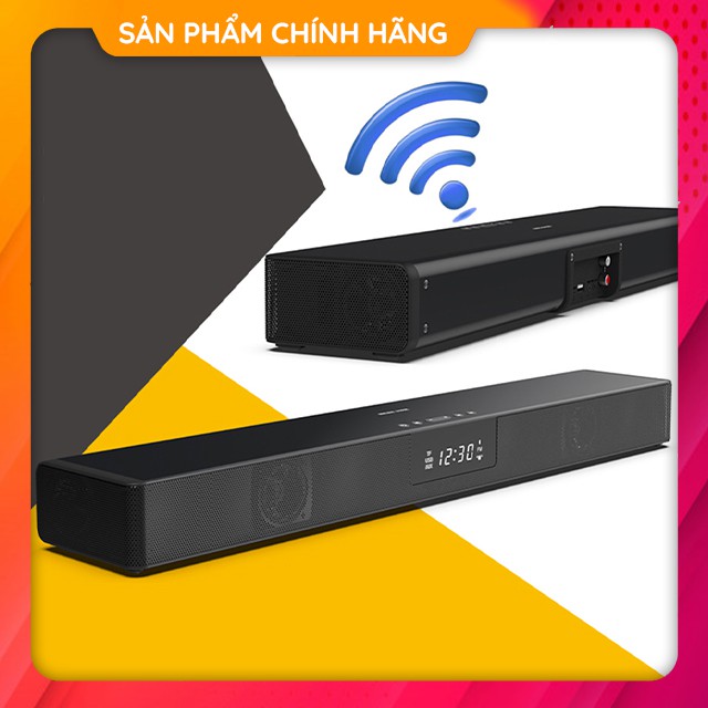 [SUPER BASS] Loa Nghe Nhạc Máy Vi Tính Tivi Loa Thanh Soundbar Bluetooth Công Suất 20w Âm Thanh Vòm 3D Siêu Trầm