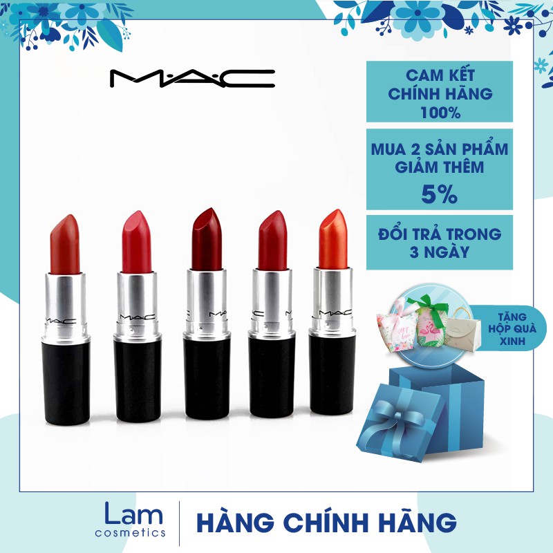 TRỌN BỘ son MAC 20 Màu hót nhất 2021. CAM KẾT CHÍNH HÃNG. New Date, Hàng đủ BILL- Bao CHECK mã CHECK code