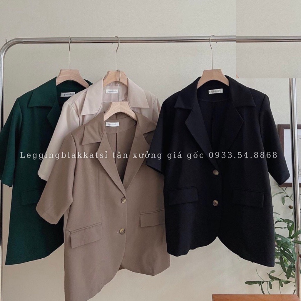 Áo khoác blazer nữ dáng dài 5 màu siêu hot hit phong cách hàn quốc áo blazer nữ 381