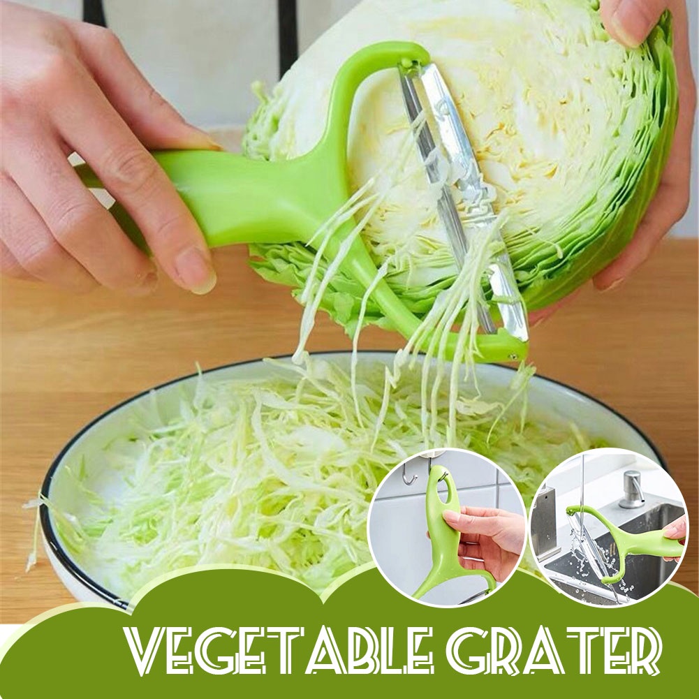 Màu xanh lá cây bắp cải Shredder Rau Peeler Chopper bắp cải Shredder Peeler