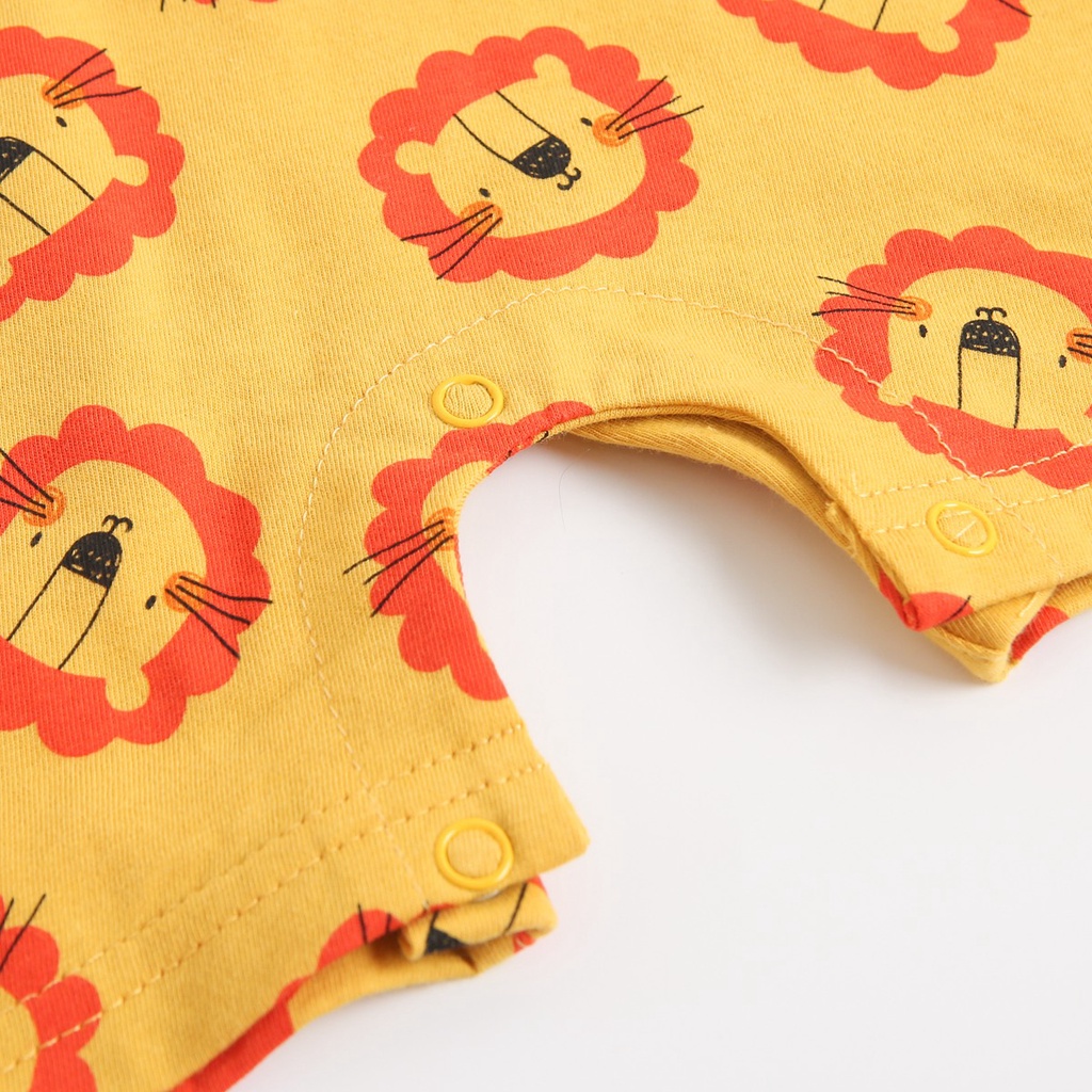 Áo liền quần Sanlutoz in họa tiết hoạt hình dễ thương thời trang mùa hè cho trẻ nhỏ