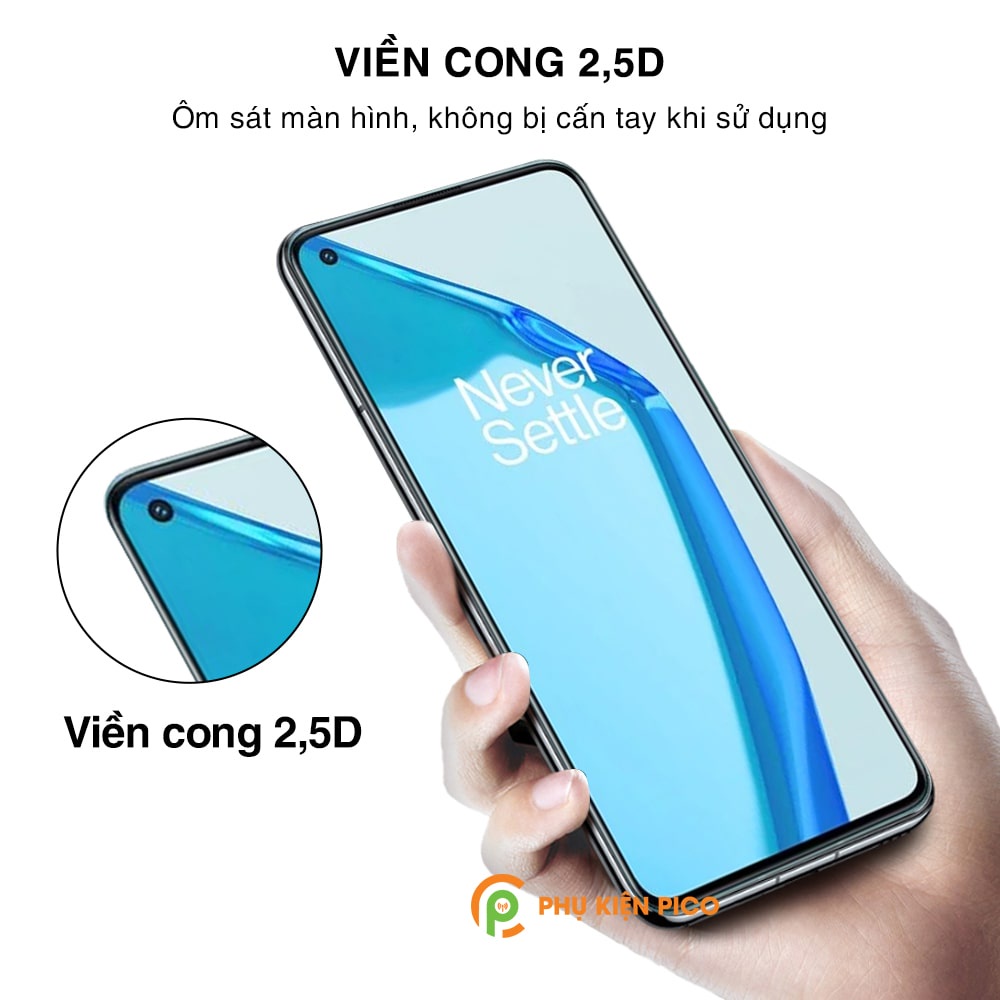 Kính cường lực Oneplus 9R / Oneplus 10R / Oneplus 10T full màn hình chính hãng Gor - Dán màn hình Oneplus 9RT