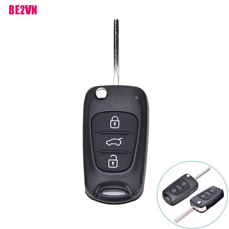 Vỏ Bảo Vệ Chìa Khóa Xe Hơi 3 Nút Bấm Dành Cho Hyundai I20 I30 Ix35 I35