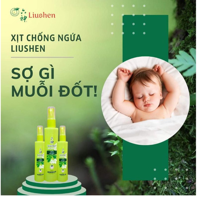 CHỐNG NGỨA LIUSHEN THỂ TÍCH 80ML