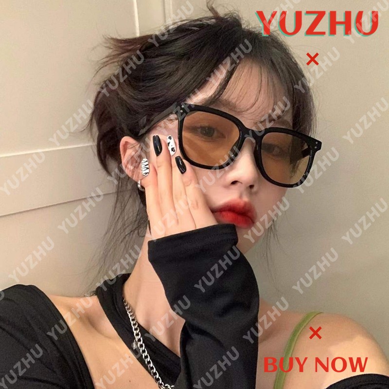 Kính Mát Gọng Vuông Màu Gradient Thời Trang Mùa Hè Cho Nam Và Nữ