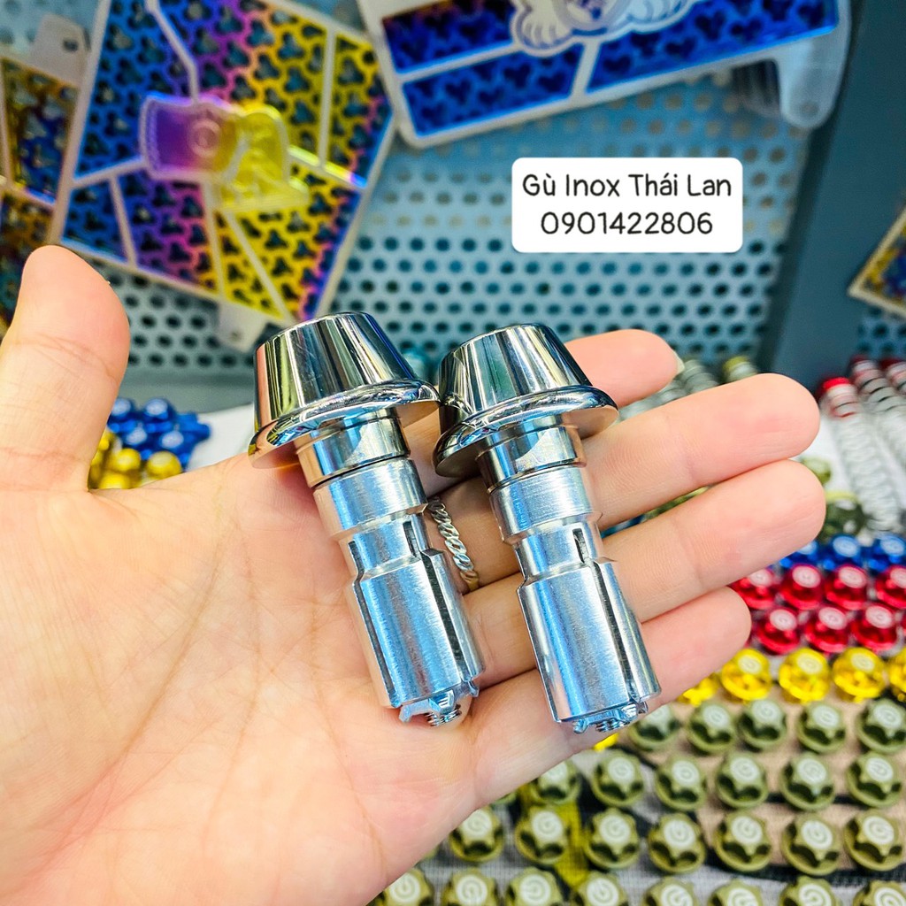 Gù Inox 304 xi niken hàng nhập thái lan gắn mọi loại xe