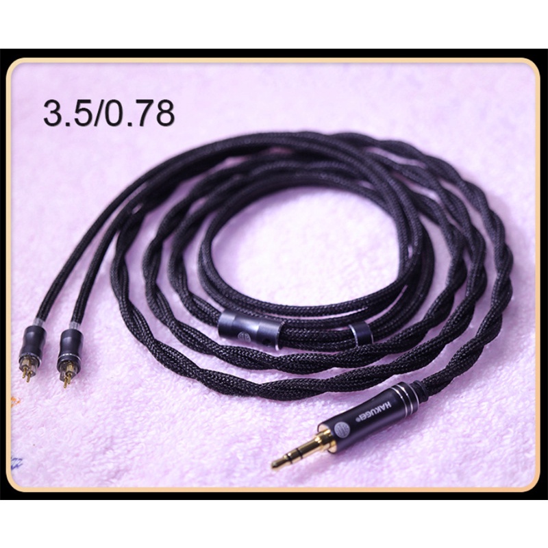 Cáp Nối Tai Nghe Hakugei Curo 24 awg Type C 0.78mm USB C