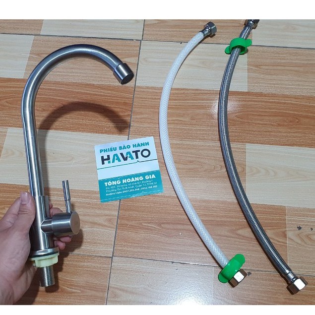 Vòi rửa chén lạnh inox Sus 304 cao cấp CL20040