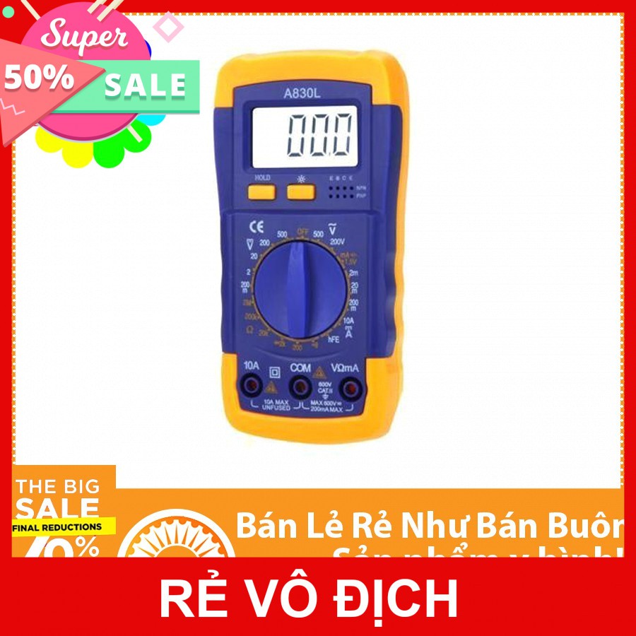 Đồng Hồ Đo Vạn Năng Digital Multimeter A830L