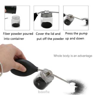 [Hàng mới về] Bình bóp xịt bột sợi tóc bằng silicon thiết kế nhỏ gọn nhẹ cầm tay tiện dụng