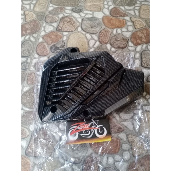Ốp Bảo Vệ Bộ Tản Nhiệt Bằng Sợi carbon Cho Xe honda adv 150 carbon zoro