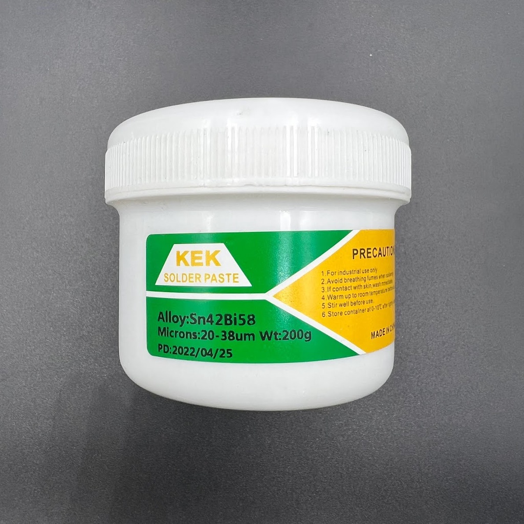 Thiếc hàn bột KEK Solder Paste (138 và 183 độ)