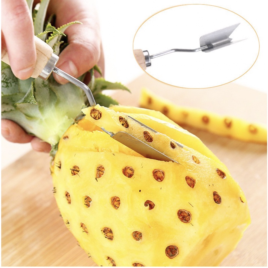 Dụng Cụ Gắp Mắt Thơm Hình Chữ V Tiện Dụng