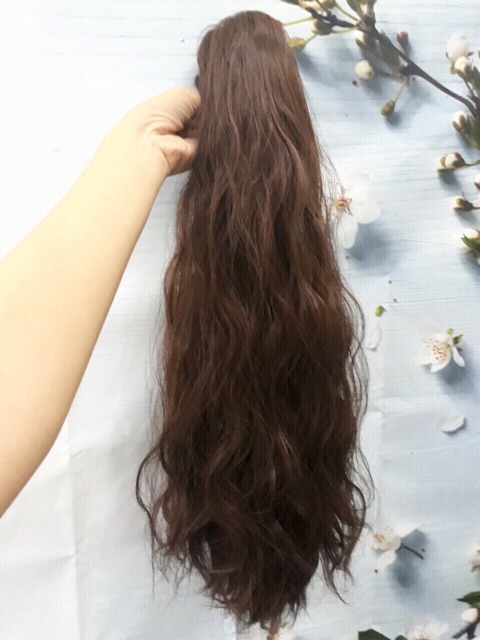 Tóc ngoặm xù sóng cực xinh- hình thật