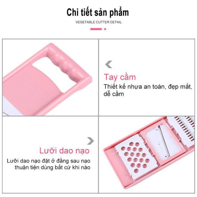 Bộ nạo rau củ 3 trong 1 đa năng, tiện dụng