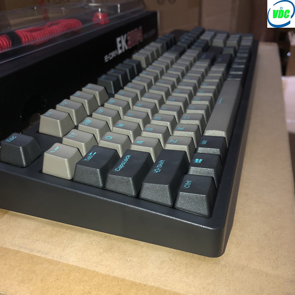 Bàn phím cơ E-DRA EK3104 PRO CHERRY SKY DOLCH - Siêu phẩm năm 2020 - Keycap: PBT Sky Dolch - Bảo hành 2 năm chính hãng
