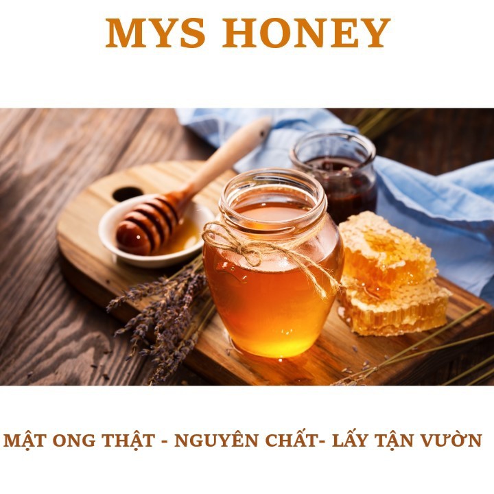 Mật ong nguyên chất chai 100ml Mys Honey