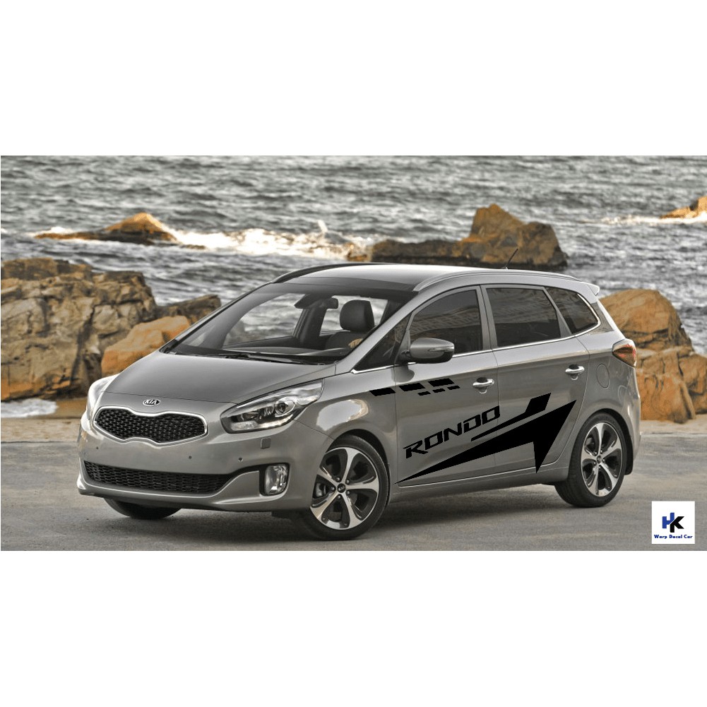 Tem xe Rondo-decal Rondo phong cách thể thao