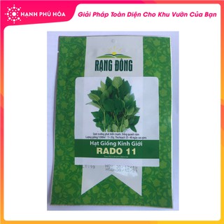 Hạt Giống Kinh Giới Rado11 1g/gói - Sinh Trưởng Mạnh, Kháng Bệnh Virus Rất Tốt, Khả Năng Đậu Trái Cao