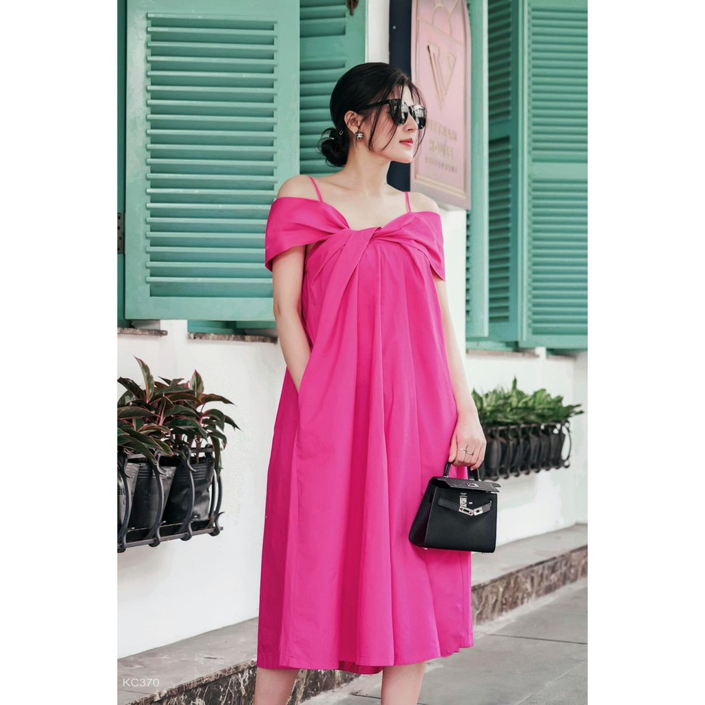 Đầm Y.ves Rose Bẹt Vai