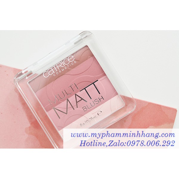 PHẤN MÁ HỒNG CATRICE MULTI MATT BLUSH | BigBuy360 - bigbuy360.vn