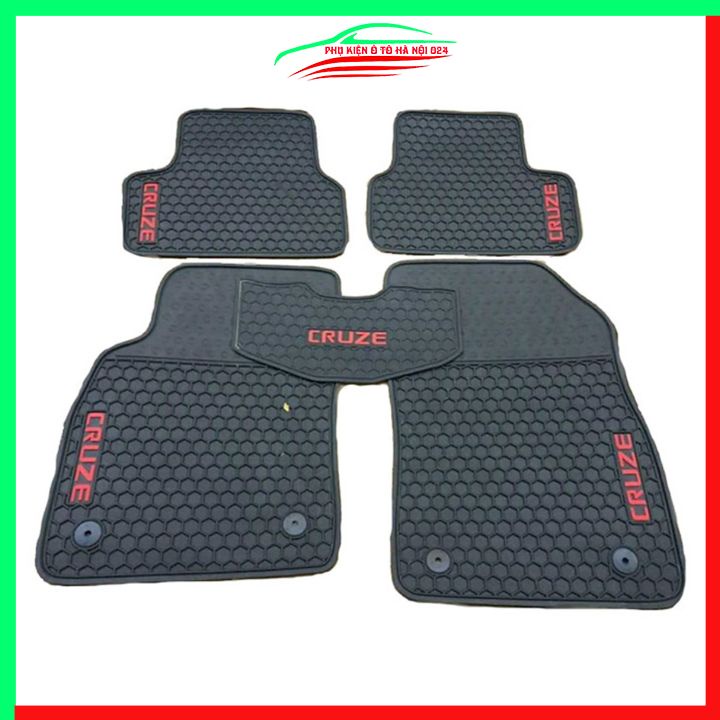 Thảm lót sàn cao su cho xe CHEVROLET CRUZE 2021-2022 hàng chuẩn theo xe chịu lực tốt